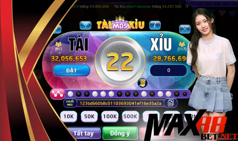 Hướng dẫn cược Tài Xỉu tại Max88 để đổi đời như ý