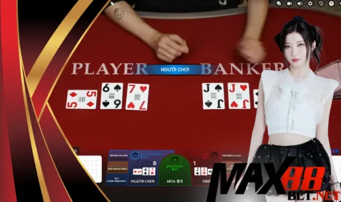Khác biệt lớn của game Baccarat ở nhà cái Max88